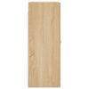 vidaXL vægskabe 2 stk. konstrueret træ sonoma-eg