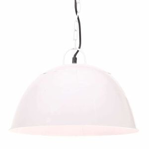 vidaXL industriel vintage h&aelig;ngelampe 25 W rund 41 cm E27 hvid