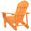 vidaXL Adirondack-havestol massivt grantr&aelig; orange