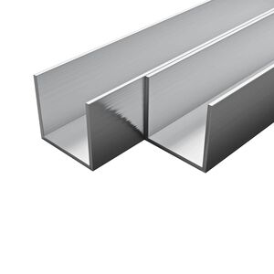 vidaXL Formning Aluminium