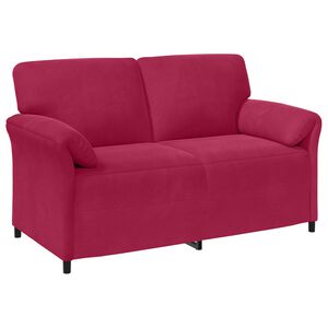 vidaXL 2-personers sofa Vinr&oslash;d 158 x 83 x 95 cm Fl&oslash;jl