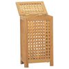 vidaXL vasket&oslash;jskurv 35x25x60 cm massivt teaktr&aelig;