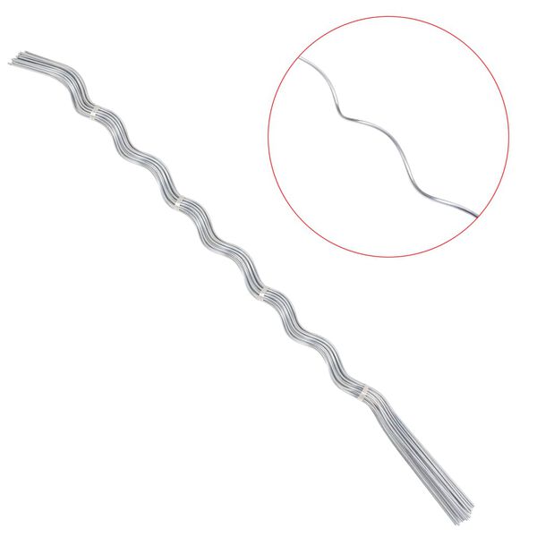 vidaXL spiralformede plantestøtter 20 stk. 170 cm galvaniseret stål