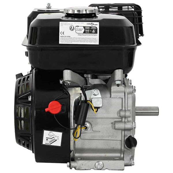vidaXL benzinmotor 6,5 hk 4,8 kW sort