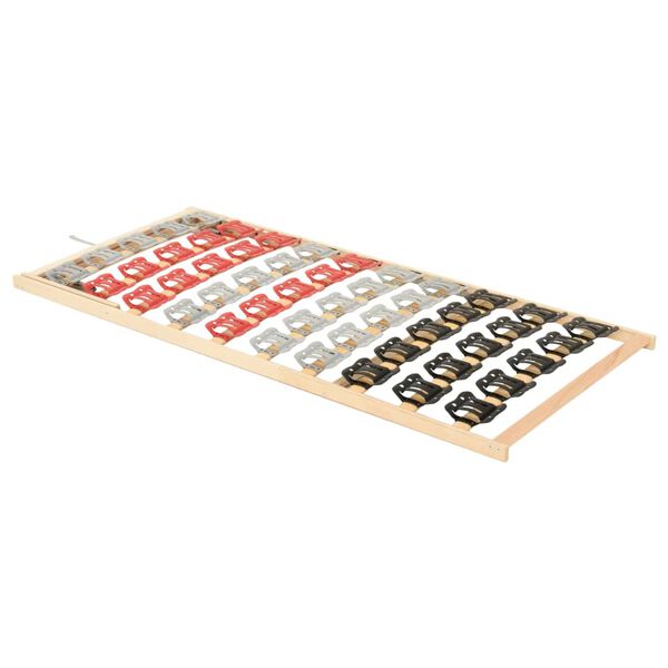 vidaXL lamelbund med 12 lameller 70x200 cm justérbar hovedende