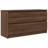 vidaXL tv-bord 100x35x54 cm konstrueret tr&aelig; brun egetr&aelig;sfarve