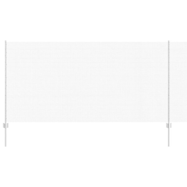 vidaXL Hegn med post Sølv 1,2 x 50 m Stål