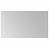 vidaXL LED badev&aelig;relsesspejl Transparent 70 x 40 cm h&aelig;rdet glas
