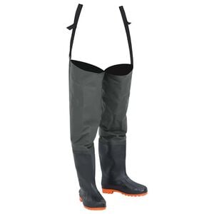vidaXL hip waders str. 38 m&oslash;rkegr&oslash;n