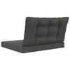 vidaXL Udend&oslash;rs Sofa Pude 2 pcs Antracit Polyester