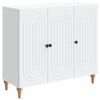 vidaXL Sideboard Hvid 89 x 34,5 x 80 cm Konstrueret tr&aelig;