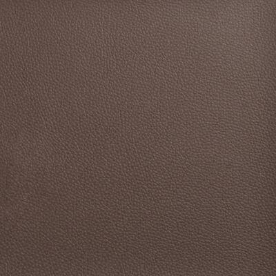 vidaXL fodskammel 60x50x41 cm kunstlæder brun