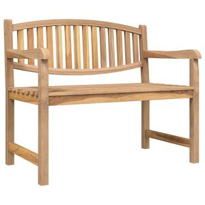 vidaXL haveb&aelig;nk 114x59x87 cm massivt teaktr&aelig;