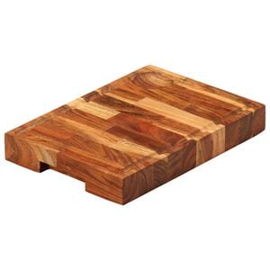 vidaXL sk&aelig;rebr&aelig;t 30x21x4 cm massivt akacietr&aelig;