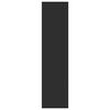 vidaXL klædeskab 30x50x200 cm konstrueret træ sort