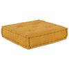 vidaXL Modulsofa 4 pcs Gul Stof