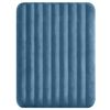 INTEX Luftmadras med pumpe INTEX M&oslash;rkebl&aring; og Gr&aring; 152 x 203 x 25 cm