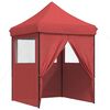 vidaXL Party Tent Bordeaux 200 x 200 x 306 cm Oxford stof