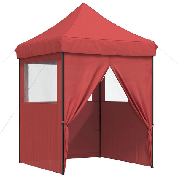 vidaXL Party Tent Bordeaux 200 x 200 x 306 cm Oxford stof
