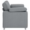 vidaXL Sofa Lysegr&aring; 160 x 77 x 82 cm Stof
