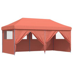 vidaXL Party Tent Terrakotta 292 x 580 x 315 cm Oxford stof