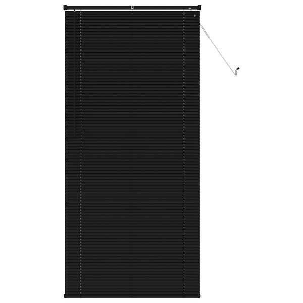 vidaXL Persienner Indstillelig Sort 213 x 100 cm PVC