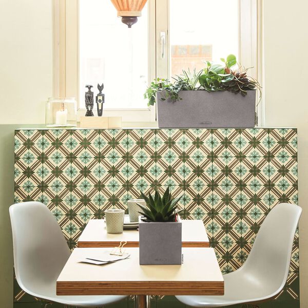 LECHUZA plantekrukke BALCONERA Stone 50 ALL-IN-ONE grå