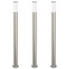 vidaXL pullertlamper 3 stk. 110 cm rustfrit st&aring;l IP44