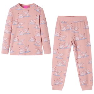Pyjamas til b&oslash;rn str. 116 lyser&oslash;d