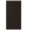 vidaXL Persienner M&oslash;rk Brun 125 x 250 cm 35 mm Massivt Paulownia Tr&aelig;
