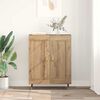vidaXL Sideboard Artisan Egetr&aelig; 69,5 x 34 x 90 cm Konstrueret tr&aelig;