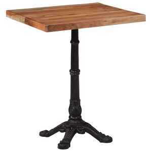 vidaXL bistrobord 60x60x76 cm massivt akacietr&aelig;