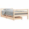 vidaXL sengeramme til juniorseng 80x160 cm massivt fyrretr&aelig;