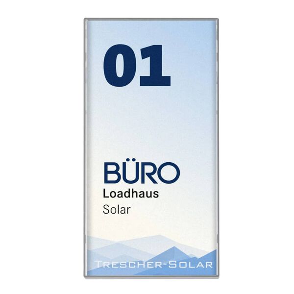 MOEDEL dørskilt Kairo 7,5x14,9x1 cm 5 stk. grå