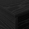 vidaXL Sengebord Sort eg 40 x 31 x 15 cm Konstrueret tr&aelig;