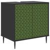 vidaXL Badev&aelig;relsesskab GELEEN Sort eg 60 x 40 x 61 cm Konstrueret tr&aelig;