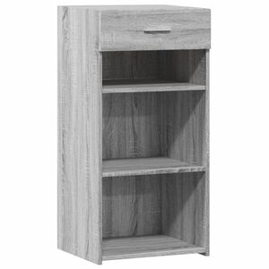 vidaXL skab 45x42,5x93 cm konstrueret tr&aelig; gr&aring; sonoma-eg