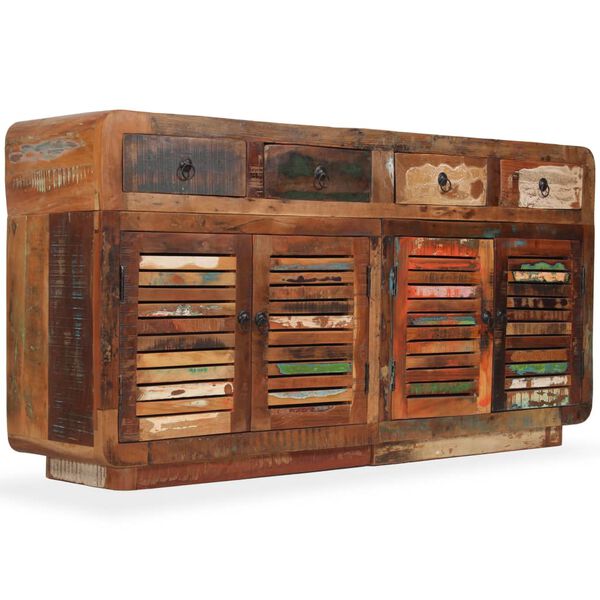 vidaXL sk&aelig;nk 150x35x75 cm massivt genbrugstr&aelig;