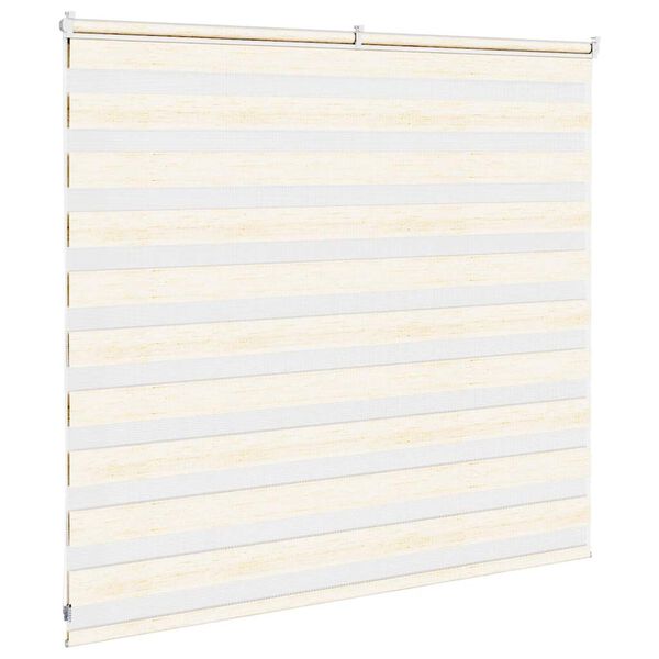 vidaXL zebragardin marmorbeige 165x100 cm stofbredde 160,9cm polyester