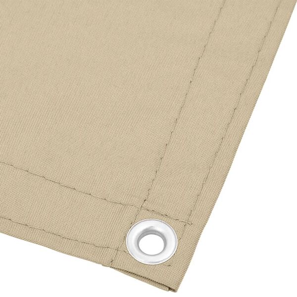 vidaXL altanafsk&aelig;rmning 75x800 cm 100 % polyester beige