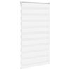 vidaXL zebragardin hvid 75x150 cm stofbredde 70,9 cm polyester