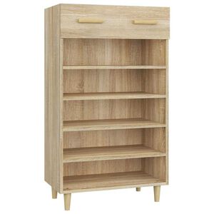 vidaXL skoreol 60x35x105 cm konstrueret tr&aelig; sonoma-eg