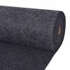 vidaXL T&aelig;ppe Antracit 1,2 x 10 m Polyester