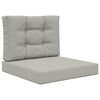 vidaXL Udend&oslash;rs Sofa Pude Polyester Gr&aring; 60 x 60 cm