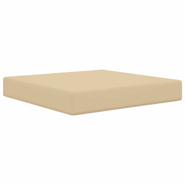 vidaXL Udend&oslash;rs Sofa Pude Beige 60 x 60 x 8 cm Polyester