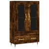 vidaXL skab 69,5x31x115 cm konstrueret tr&aelig; r&oslash;get sonoma-eg