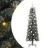 vidaXL Kunstigt juletr&aelig; med stativ Gr&oslash;n 150 cm PVC og plastik og st&aring;l