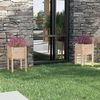 vidaXL plantekasser 2 stk. 40x40x70 cm massivt fyrretræ