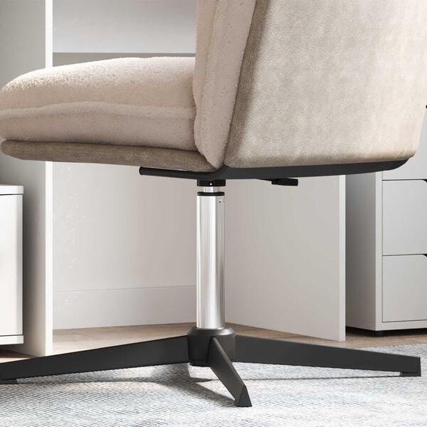 vidaXL Gas-cylinder til kontorstol Krom 15,5 cm Jern