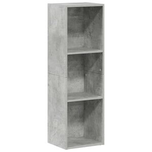 vidaXL bogreol/tv-bord 36x30x114 cm konstrueret tr&aelig; betongr&aring;